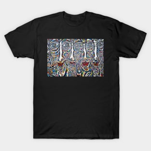 Berlin wall mural art Germany T-Shirt